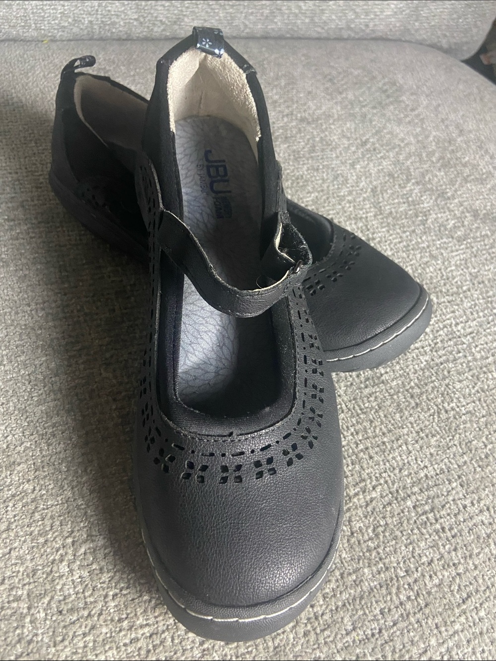 JBU Black Women’s Mary Jane Strap Shoe size 7.5